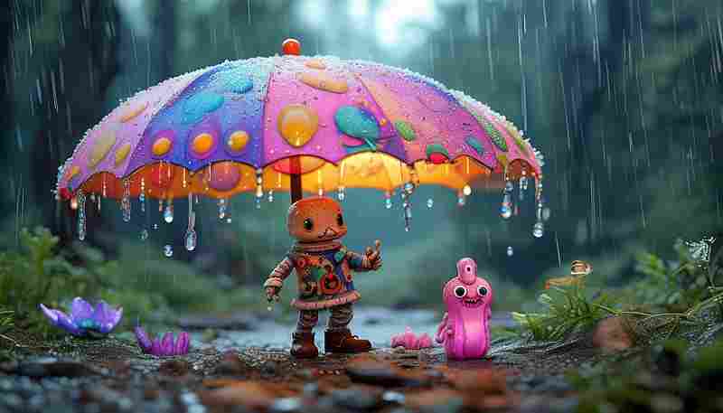 泰拉瑞亚雨天专属雨伞史莱姆捕捉指南