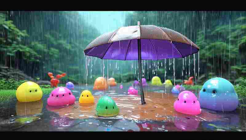 泰拉瑞亚雨伞史莱姆雨天出现机制解析