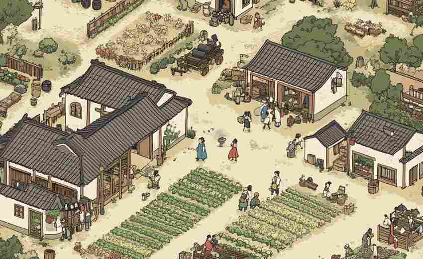 江南百景图桃花村建筑塞满应对策略